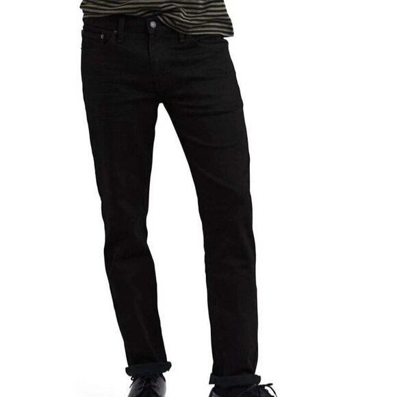 NEW Levis 511 Men's W40 L32 Slim Stretch Jeans Black - Picture 1 of 8